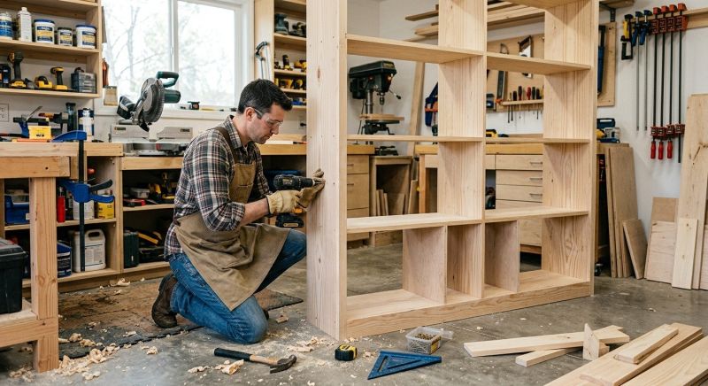 Bookcase Construction in Frederick, MD