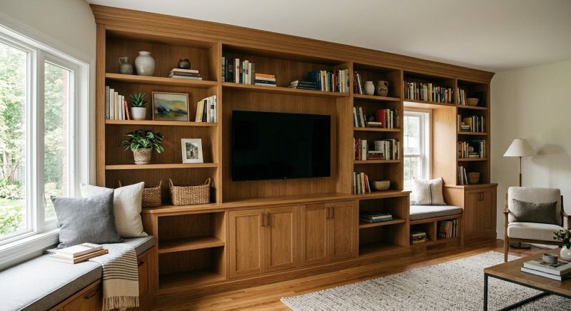 Built In Furniture Construction in Woodbridge, VA
