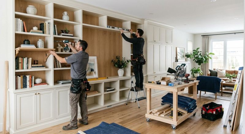 Bookcase Installation in Woodbridge, VA