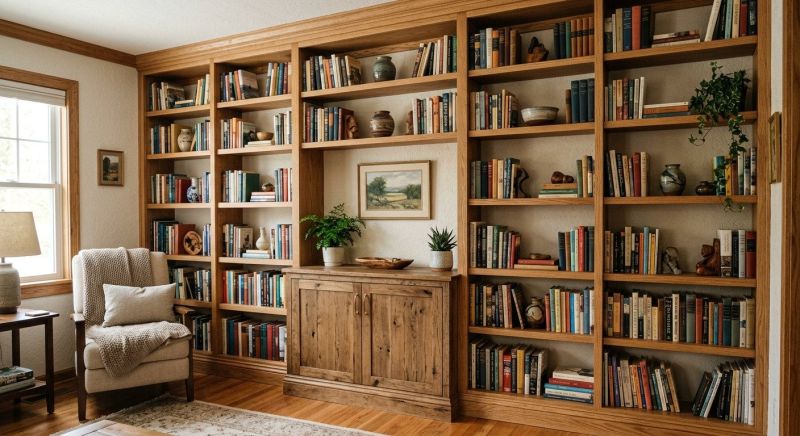Bookcase Installation in Alexandria, VA