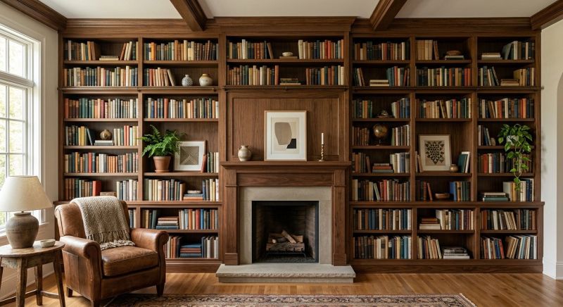 Bookshelves Installation in Woodbridge, VA