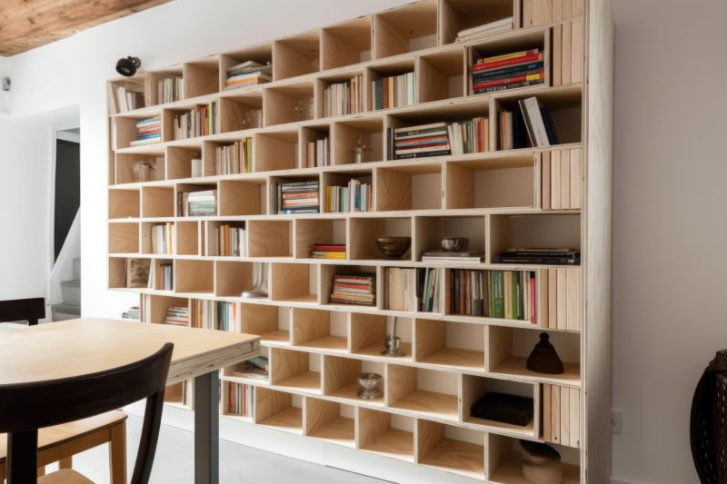 Built In Bookcase Installation in Alexandria, VA