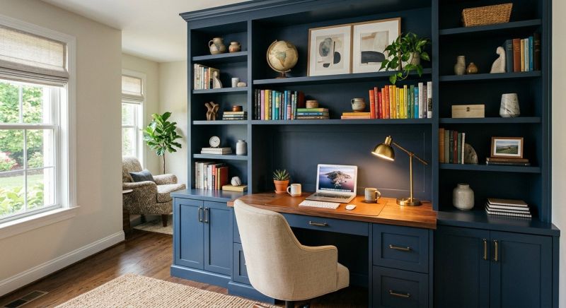 Built In Desk Installation in Raleigh, NC