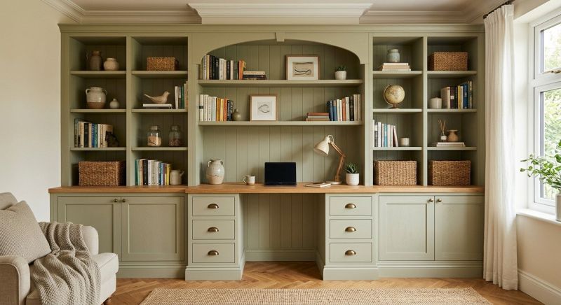 Built In Desk Installation in Charlotte, NC