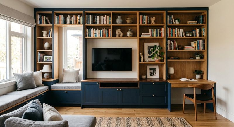Built In Shelving Service in Winston Salem, NC