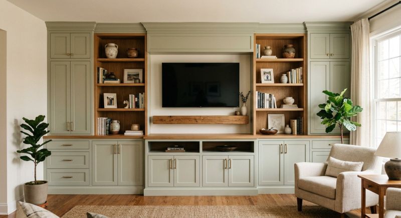 Built In Tv Cabinetry in Frederick, MD