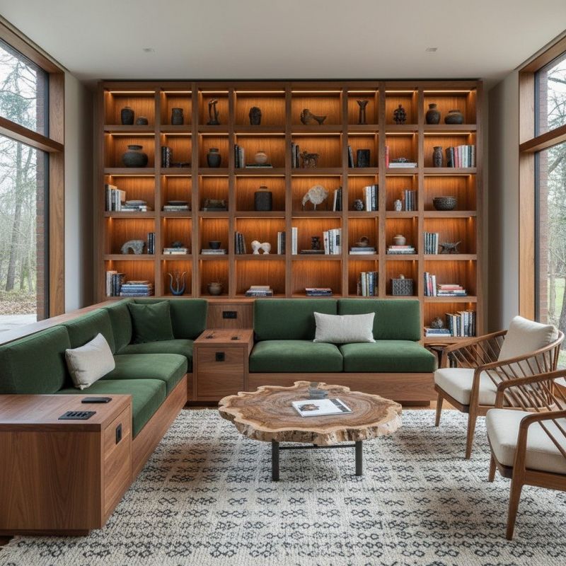 Custom Bookshelves Service in Winston Salem, NC