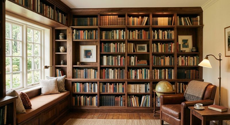 Custom Bookshelves Service in Winston Salem, NC
