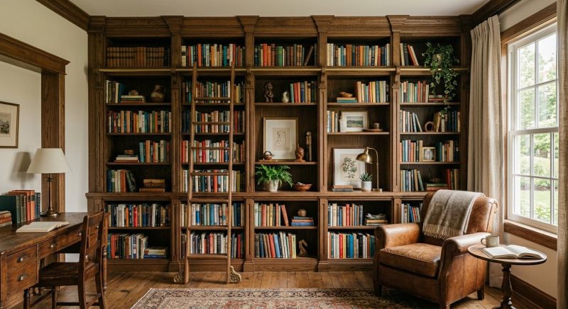 Custom Bookshelves Service in Fairfax, VA