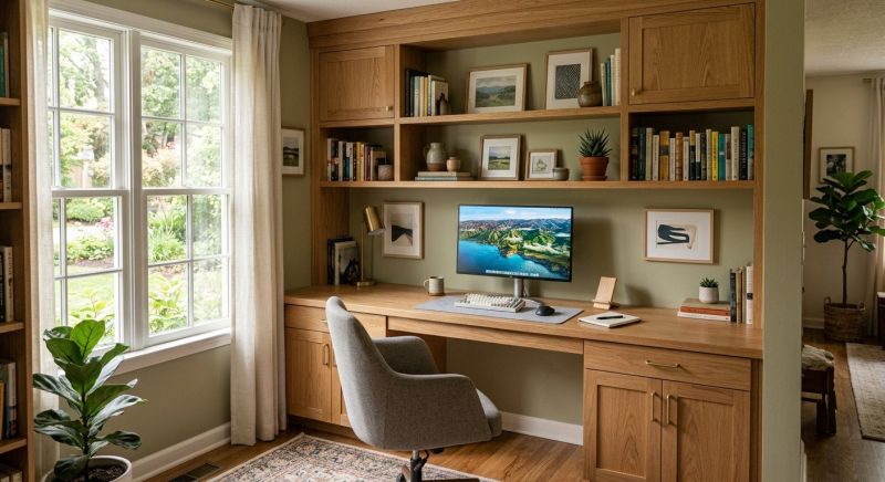 Custom Desk Installation in Frederick, MD