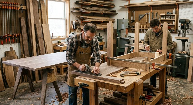 Custom Furniture Construction in Raleigh, NC