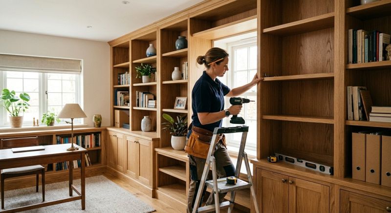 Custom Shelving Installation in Fairfax, VA