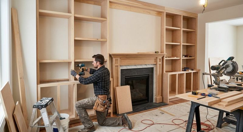 Fireplace Built Ins Installation in Frederick, MD