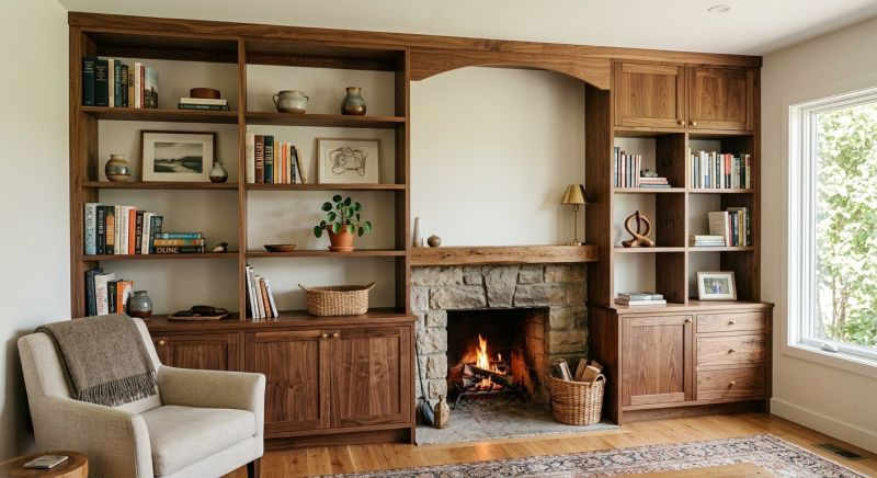 Fireplace Built Ins Installation in Winston Salem, NC
