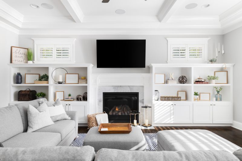 Fireplace Shelves Installation in Raleigh, NC