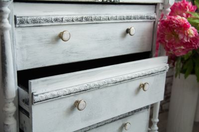 Elegant Painted Dresser